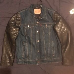 Levi’s Denim Leather Jacket